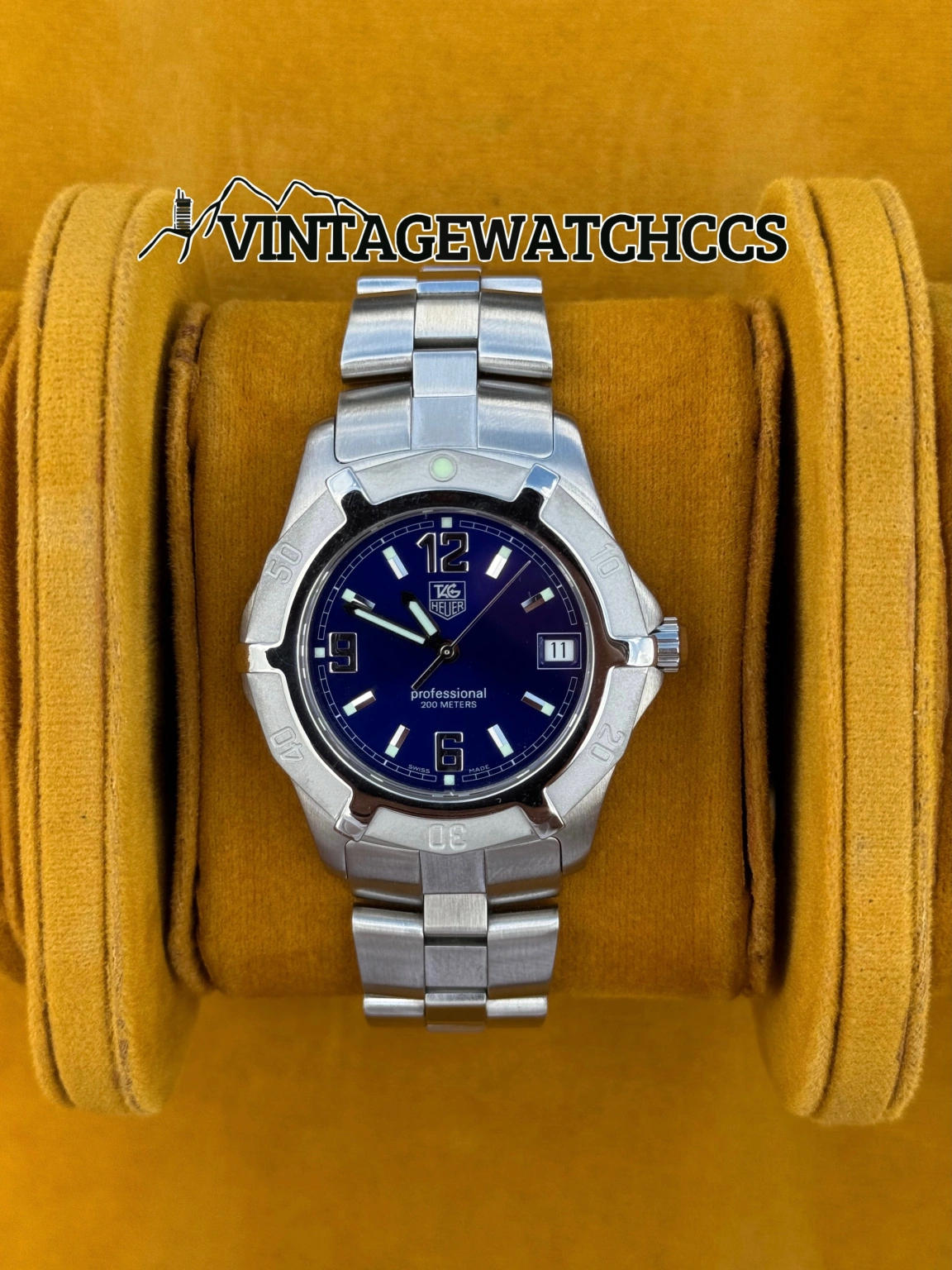 TAG Heuer 2000 Exclusive esfera azul