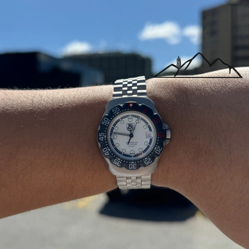 TAG Heuer Formula 1 esfera blanca