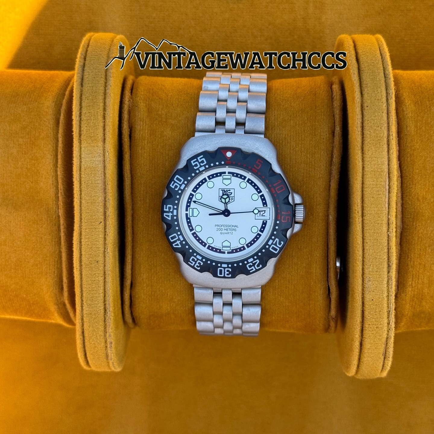 TAG Heuer Formula 1 esfera blanca