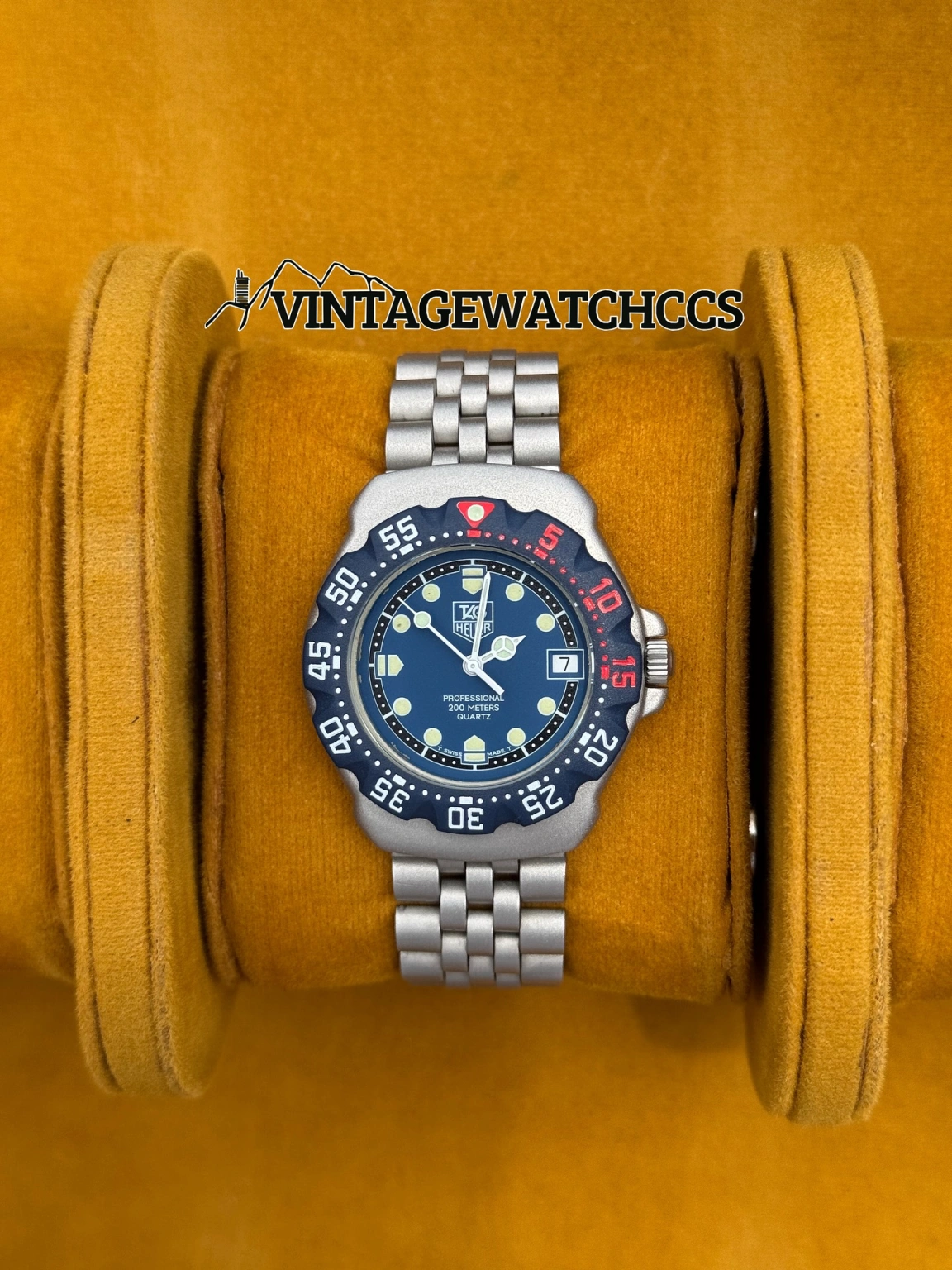 TAG Heuer Formula 1 personalizada azul