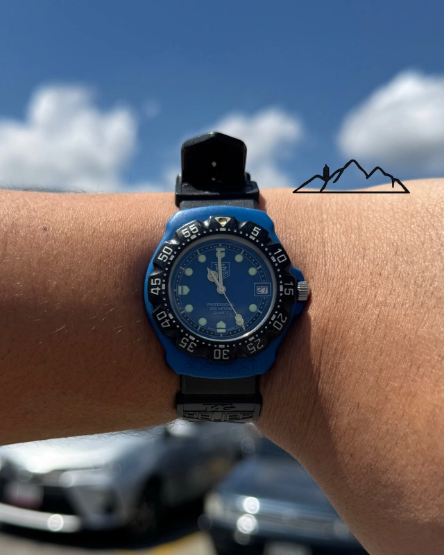 TAG Heuer Formula 1 azul