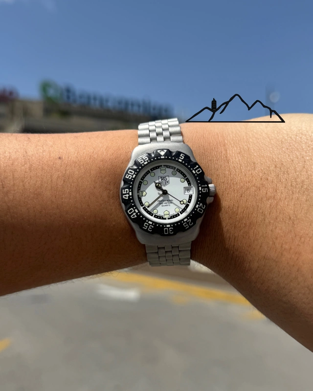 TAG Heuer Formula 1 esfera crema