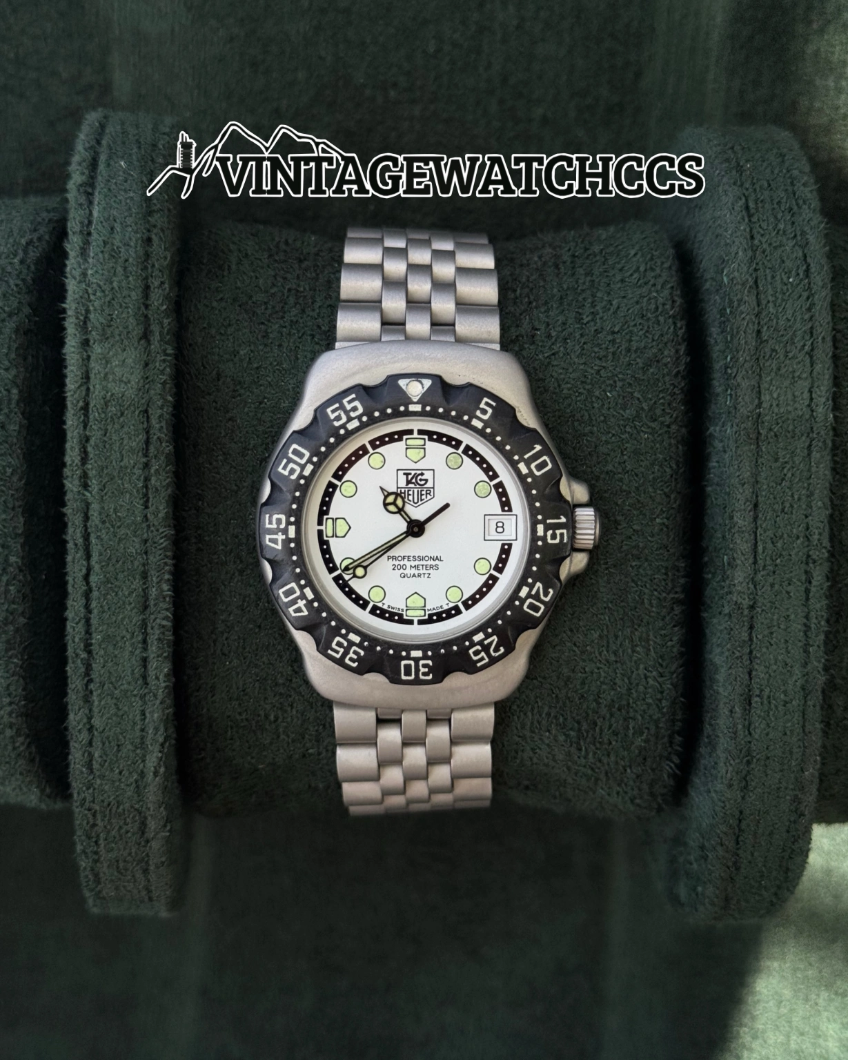TAG Heuer Formula 1 esfera crema