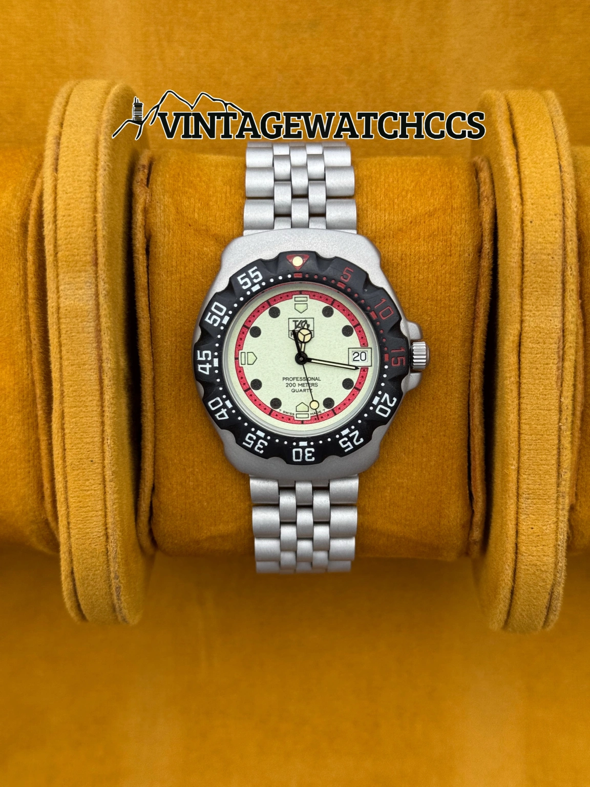 TAG Heuer Formula 1 Night Diver esfera lume, segunda unidad