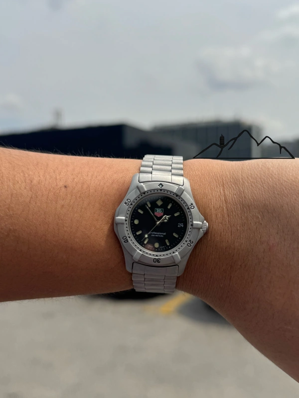 TAG Heuer 2000 Professional 200 m esfera negra
