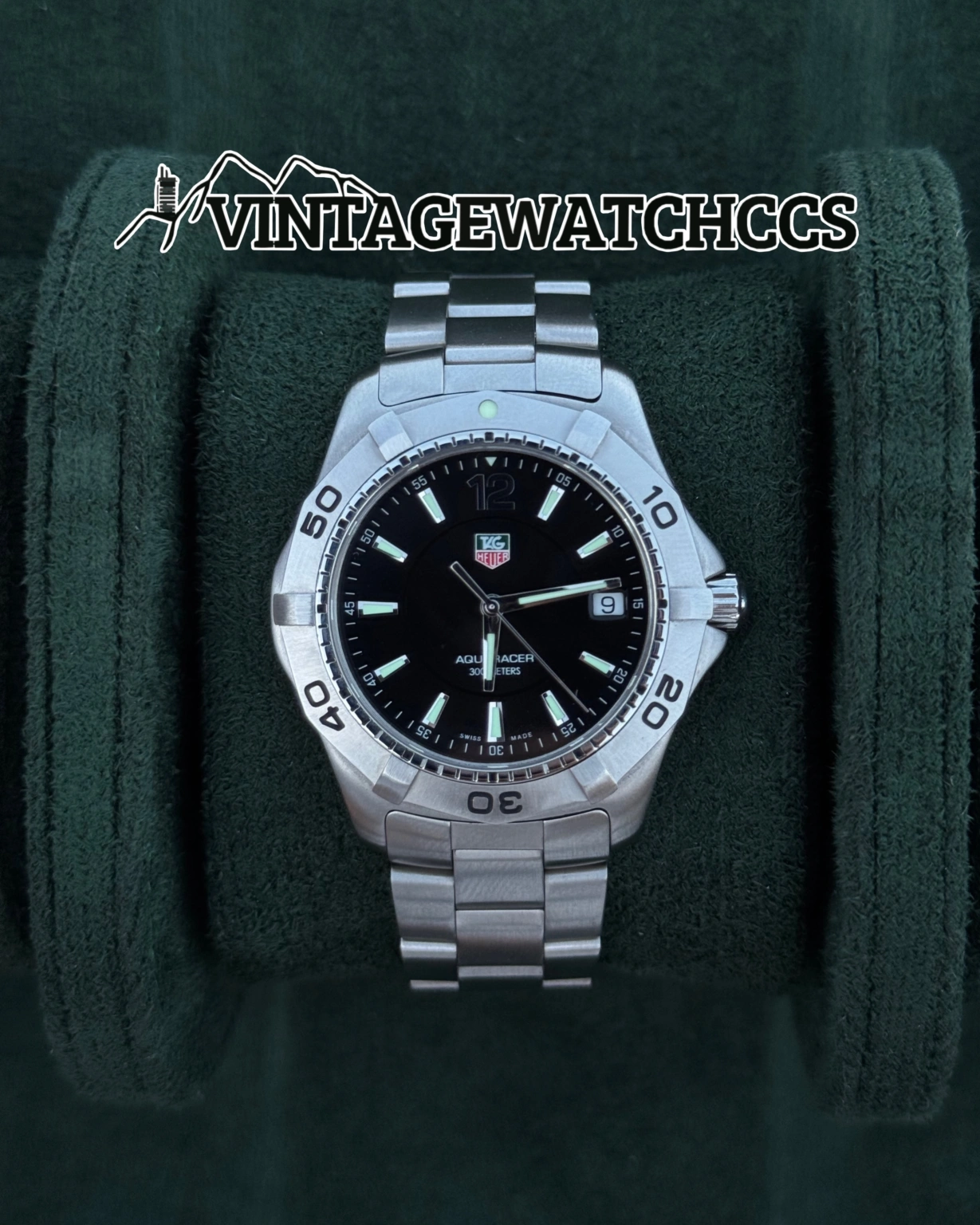 TAG Heuer Aquaracer 300 m 41 mm esfera negra