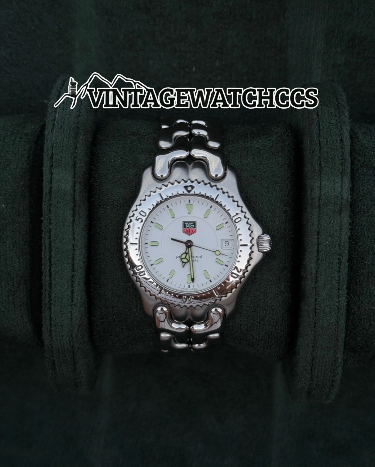 TAG Heuer S/el «Schumacher» esfera blanca