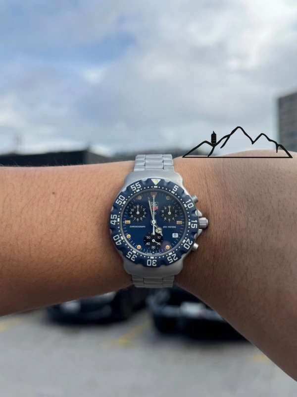 TAG Heuer Formula 1 Cronógrafo esfera azul