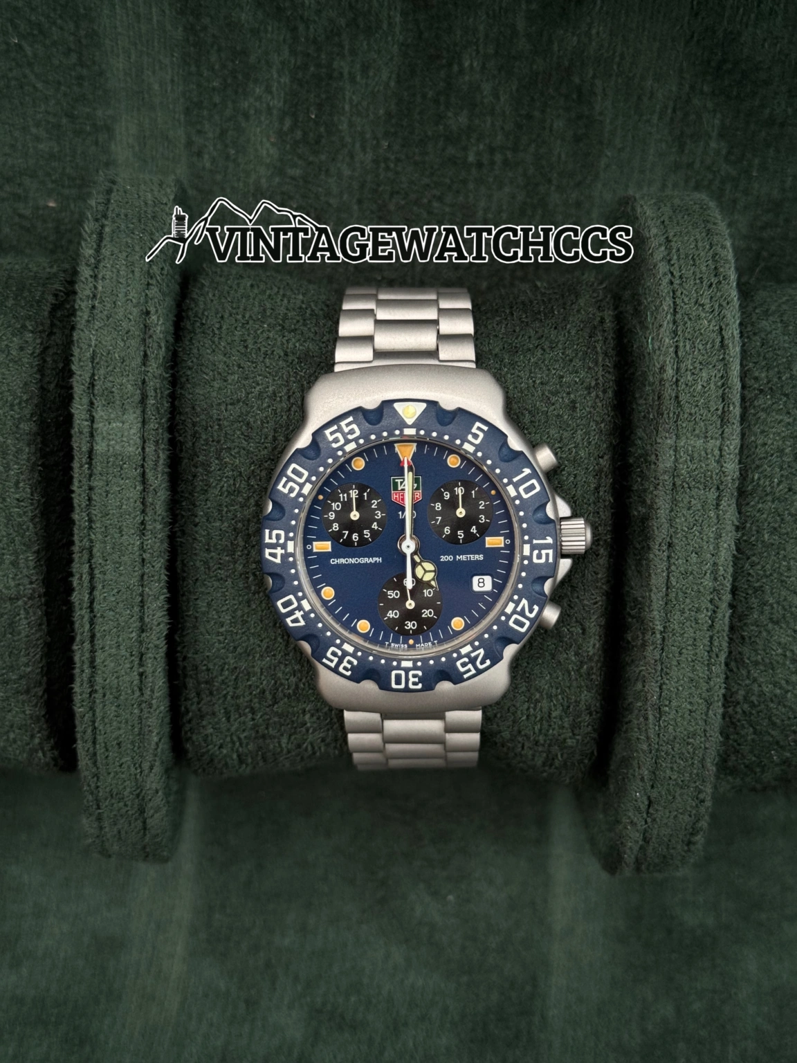 TAG Heuer Formula 1 Cronógrafo esfera azul